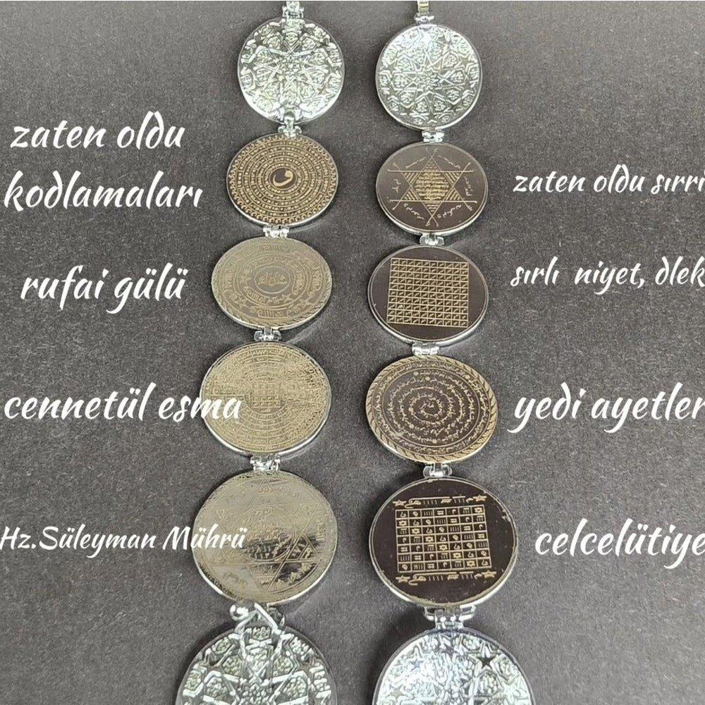 Korumalı Dualı Katlanır Kolye