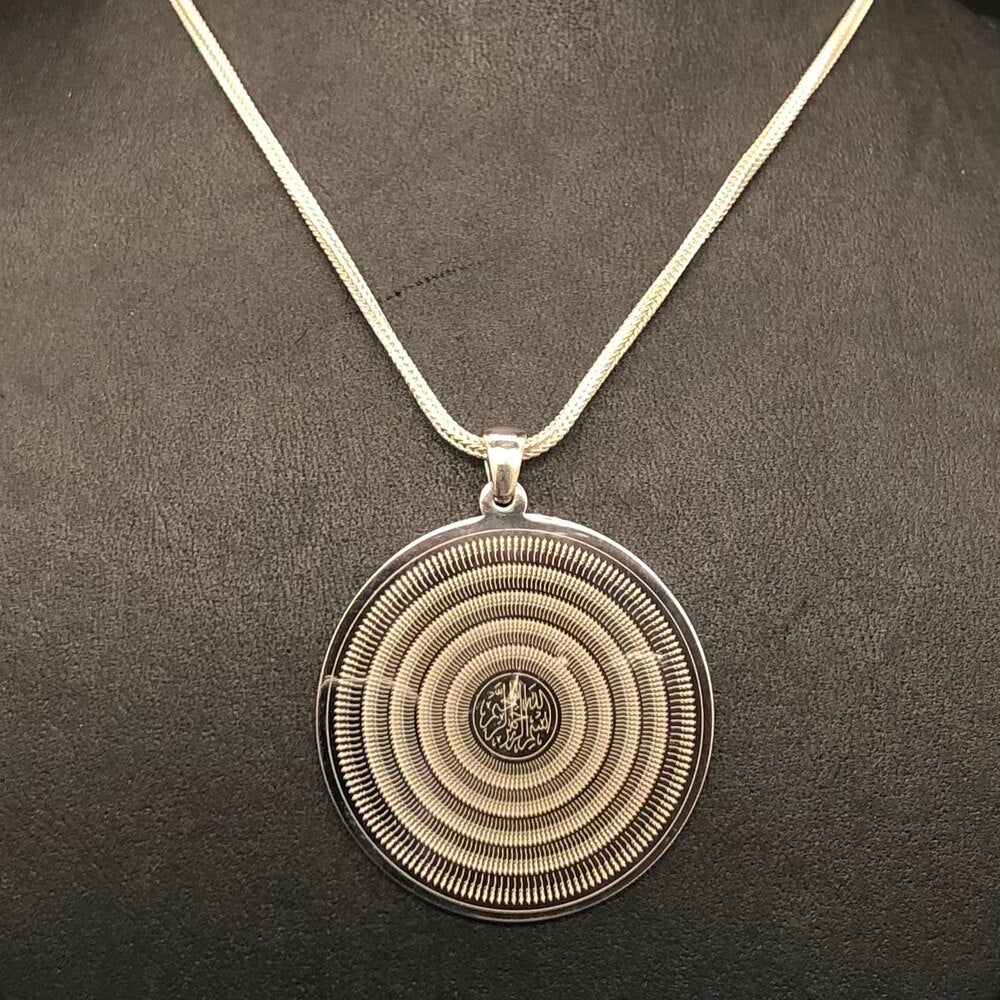 Korumalı Gümüş Kolye (Büyük Boy)