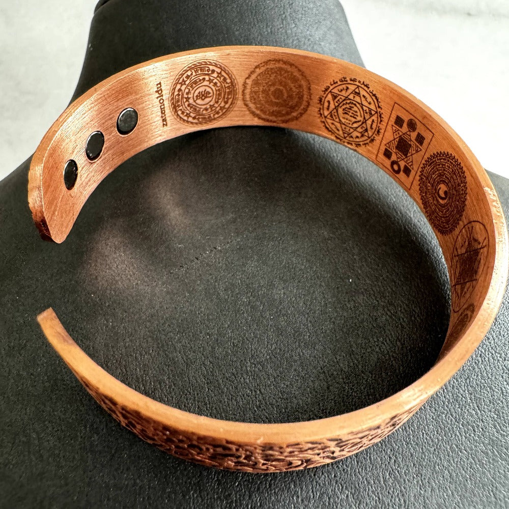 Koruma Dualı Bakır Bileklik