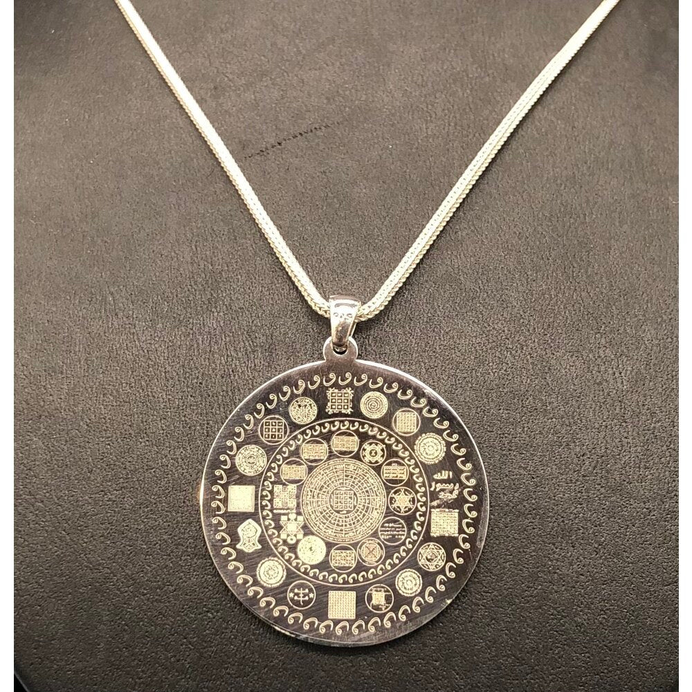 Korumalı Gümüş Kolye (Büyük Boy)